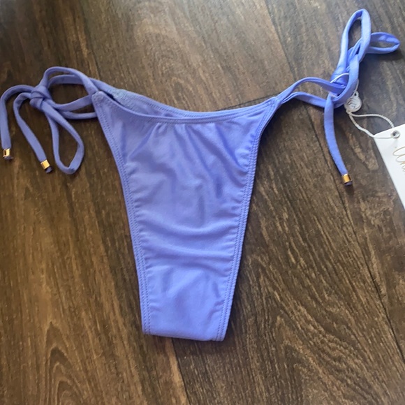 White Sands Purple Bikini Bottoms - Picture 1 of 5